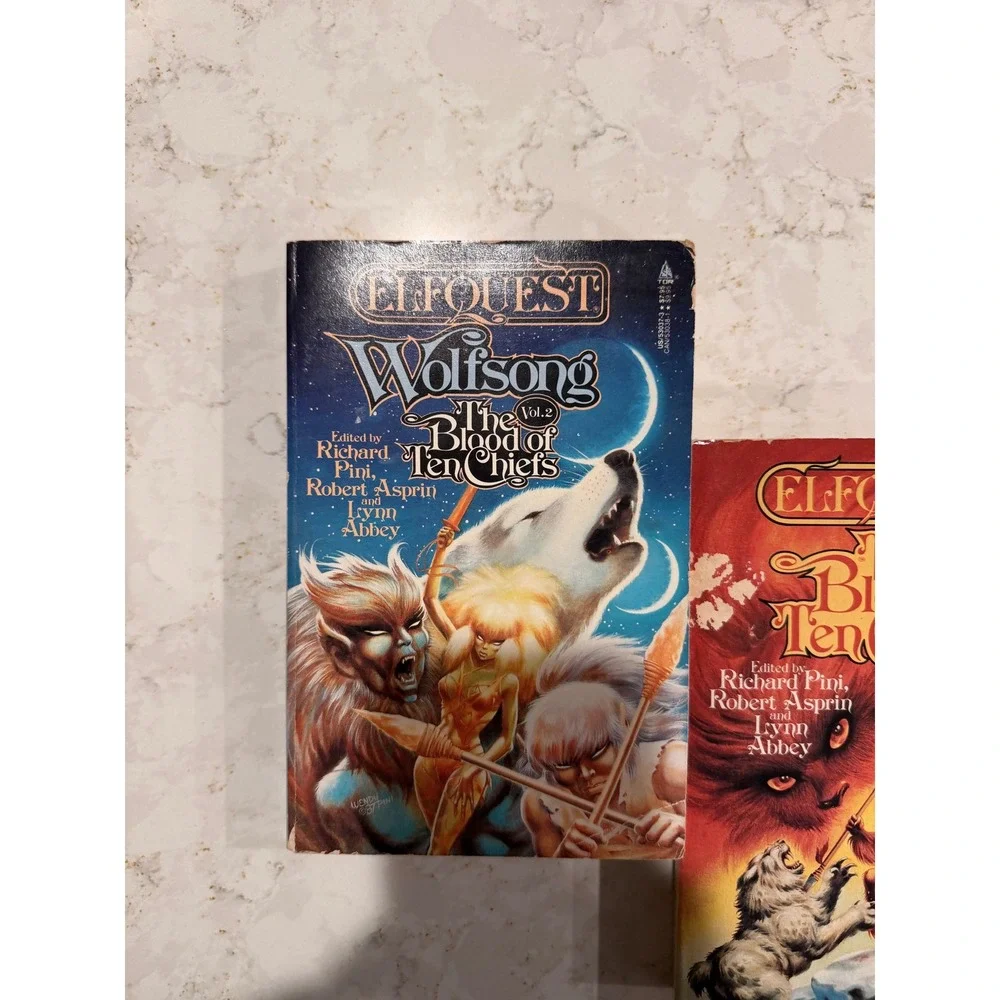 Elfquest The Blood of Ten Chiefs Vol 1 & 2 Wolfsong Paperback Books Richard Pini